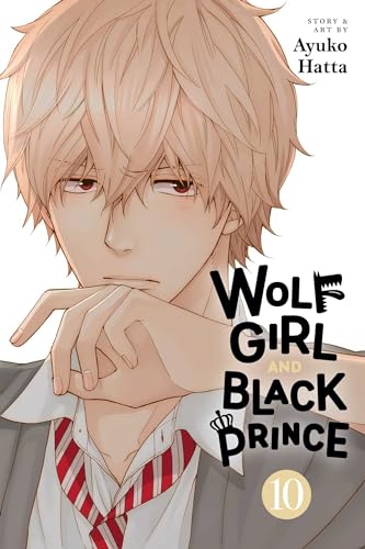 Manga cover featuring a young man with messy blond hair and red eyes.