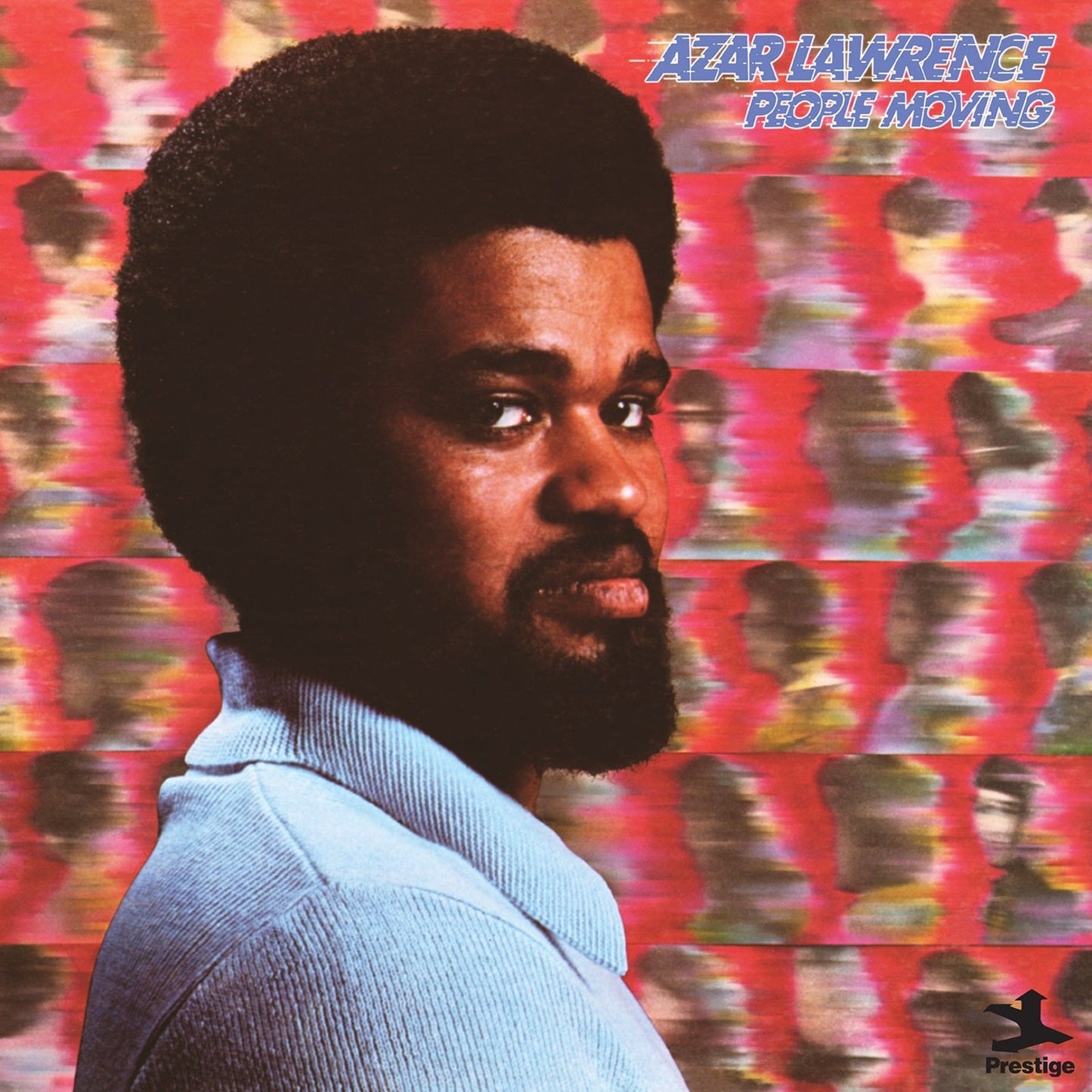Azar Lawrence album cover featuring a portrait of a Black man.
