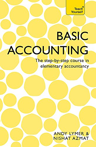 Yellow cover with "Basic Accounting" title and author names below.