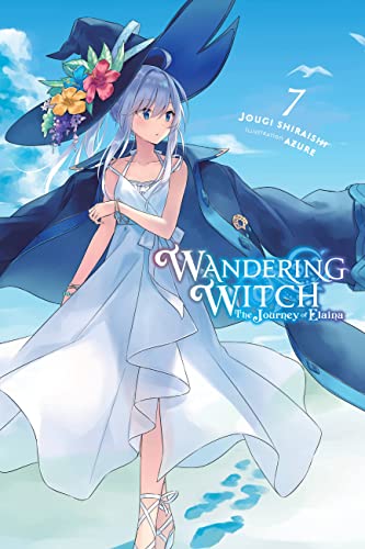 Light novel cover featuring a young witch with a large, decorated hat.