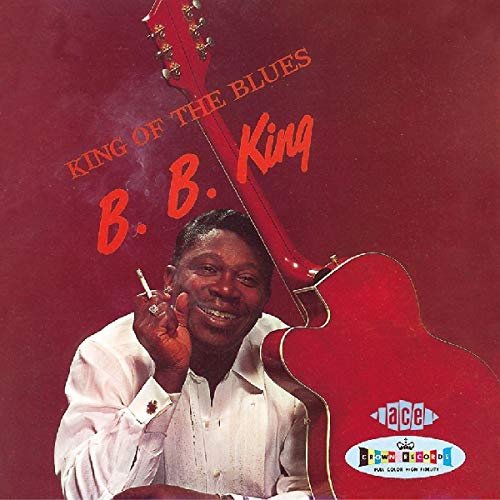 B.B. King album cover featuring the musician with his guitar.