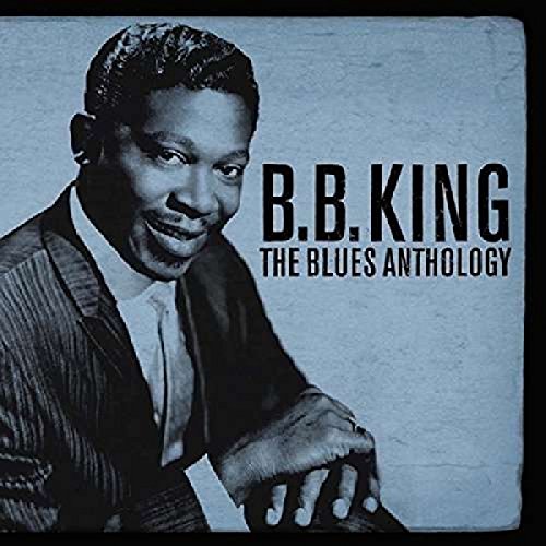 B.B. King album cover with a black-and-white photo of B.B. King.
