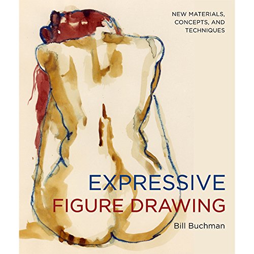 Book cover: watercolor figure drawing with title "Expressive Figure Drawing".
