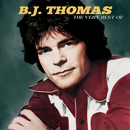 B.J. Thomas album cover, portrait of a man with brown hair.