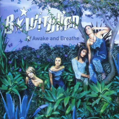 CD cover for “Awake and Breathe” featuring four women in a blue garden.