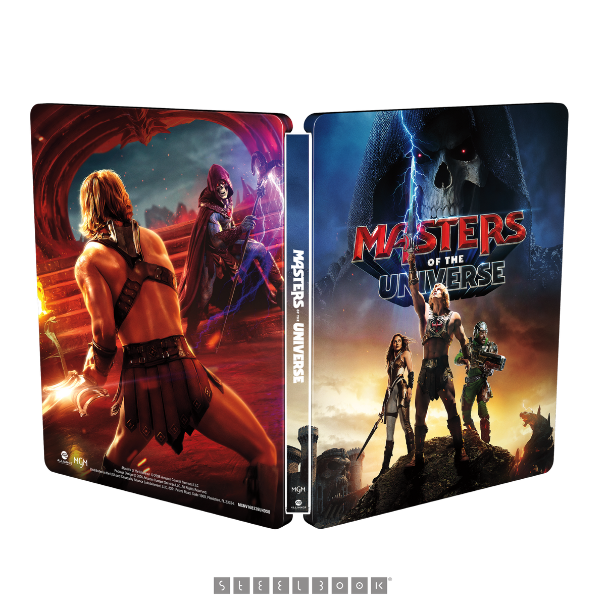 Masters of the Universe 4K UHD & BLU-RAY STEELBOOK [Blu-ray]