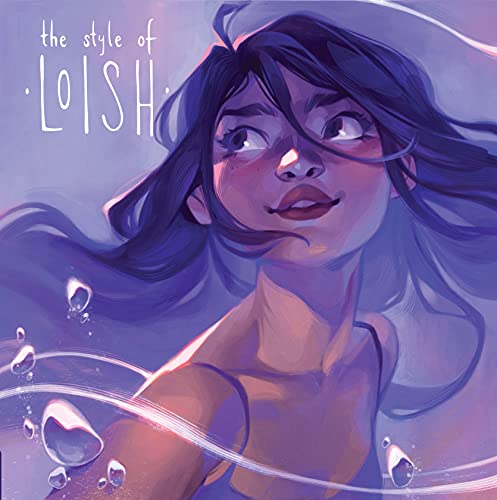 Book cover featuring a digital painting of a young woman looking up.