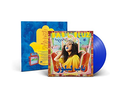 Bab L'bluz - Nayda vinyl record with colorful cover art and blue disc.