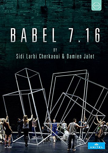 Babel 7.16" Blu-ray cover featuring dancers amidst white geometric structures.