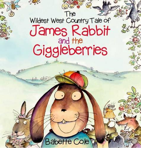 Book cover featuring a smiling rabbit and other animal characters in a landscape.