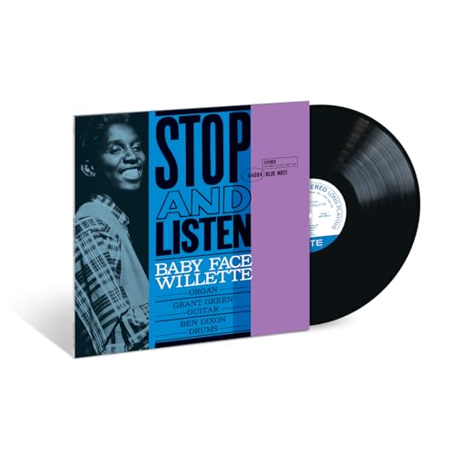 Baby Face Willette album cover and vinyl record, side view.