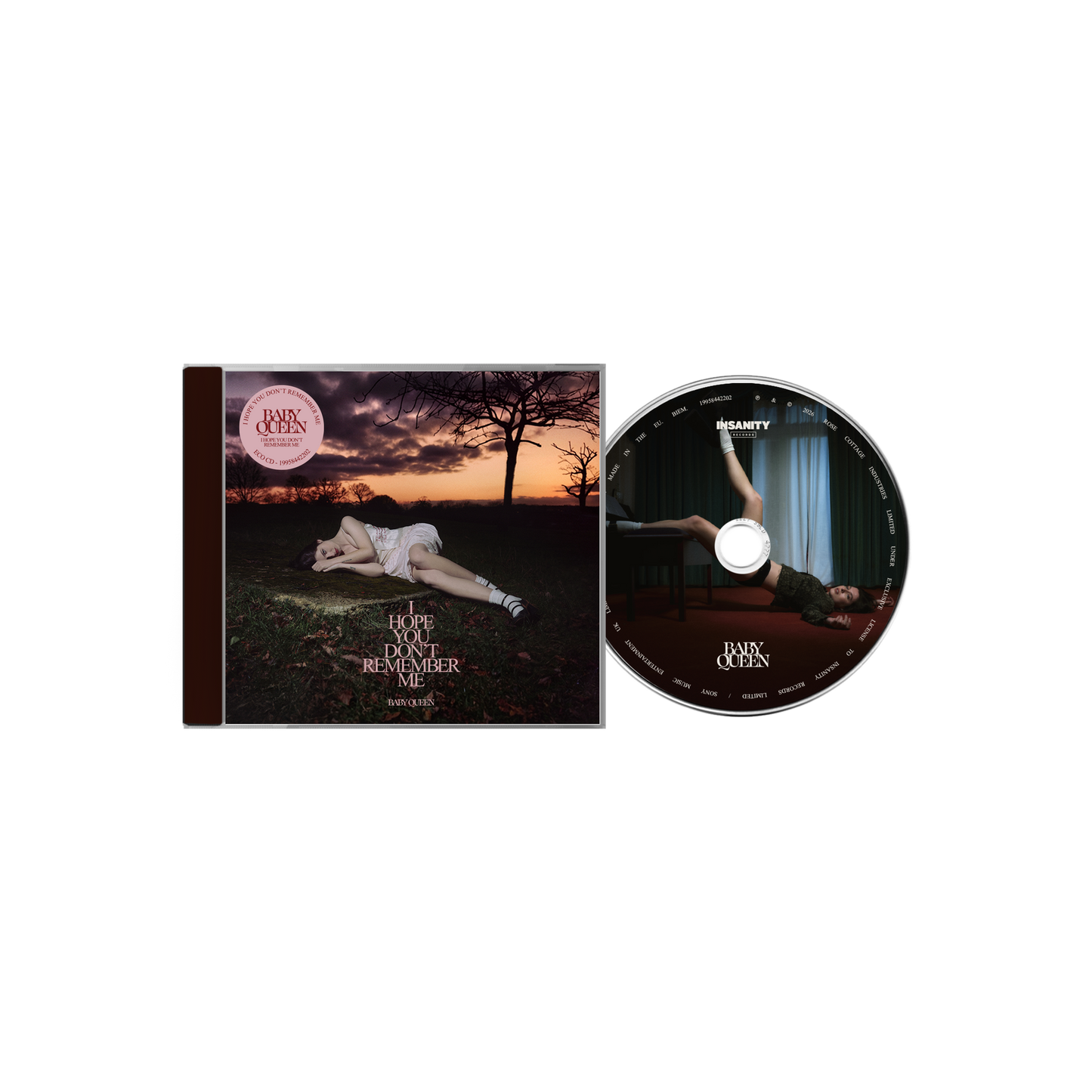 Baby Queen - I Hope You Don’t Remember Me [CD]