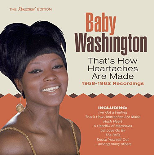 CD cover featuring a portrait of Baby Washington, singer, with tracklist.