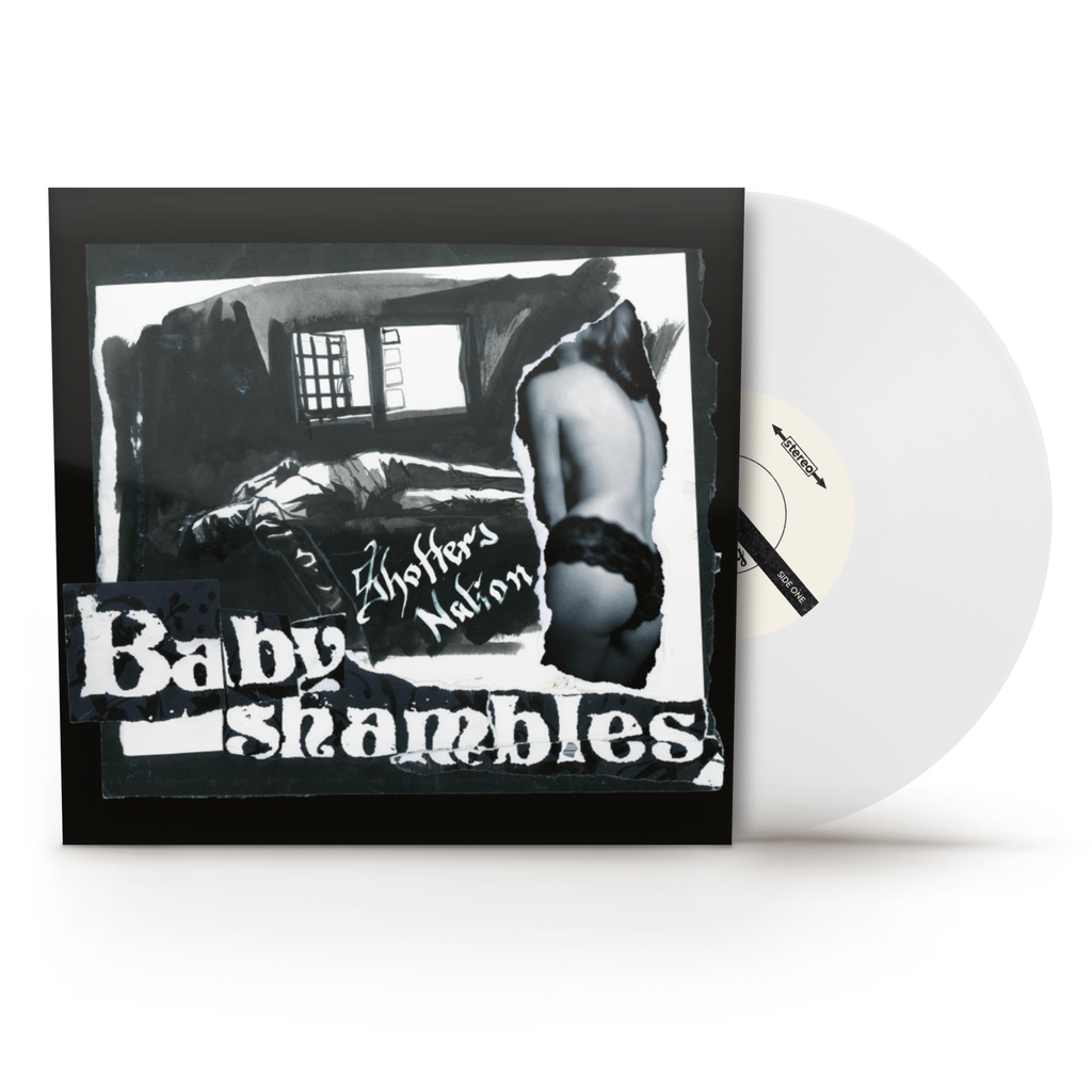 Babyshambles “Shotters Nation” vinyl record with black and white cover art.