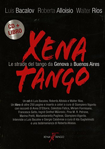 Album cover for Xena Tango with red text on a black background.