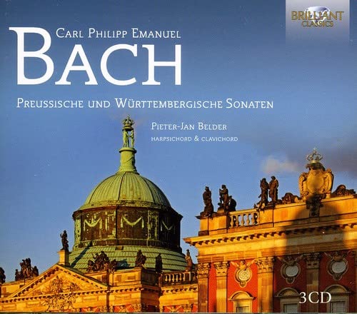 Bach,c.p.e. / Belder - C.P.E. Bach; Sonatas For Ke [CD]