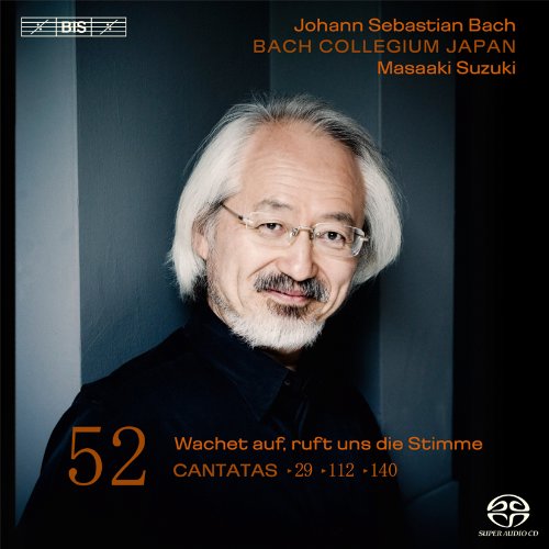 CD cover featuring portrait of Masaski Suzuki, conductor, with text “52”.