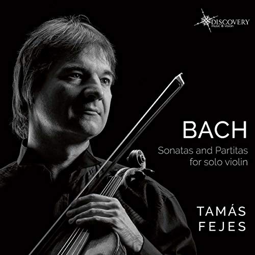 Black-and-white album cover featuring a man holding a violin against a dark background.