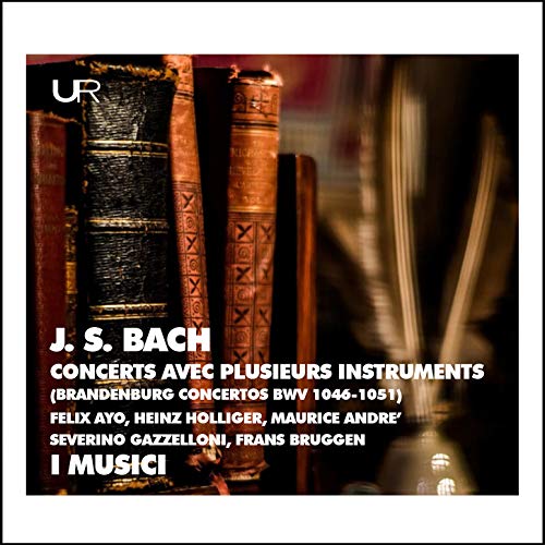 "CD cover featuring old leather-bound books and white text on a blurred background."
