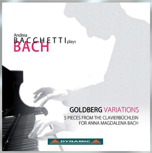 CD cover for Bach’s Goldberg Variations performed by Andrea Baccchetti.