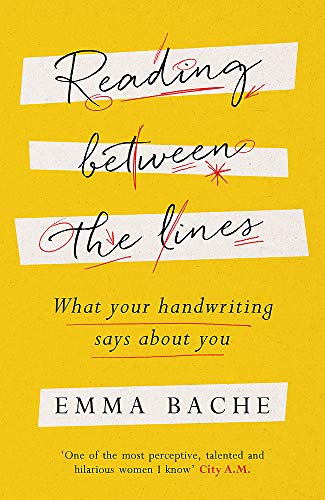 Yellow book cover with handwritten-style title "Reading Between the Lines.