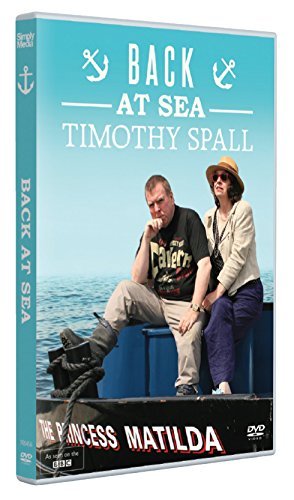 DVD cover for “Back At Sea” featuring Timothy Spall and co-star.