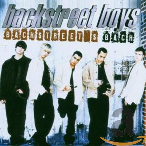 Backstreet Boys “Backstreet’s Back” CD cover with group portrait.
