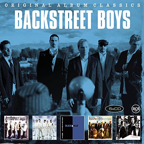 Backstreet Boys "Original Album Classics" 5CD set with group photo.
