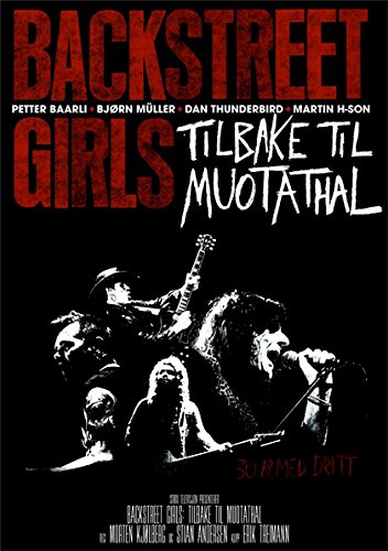 DVD cover for "Backstreet Girls - Return To Muotathal" featuring a band performance.