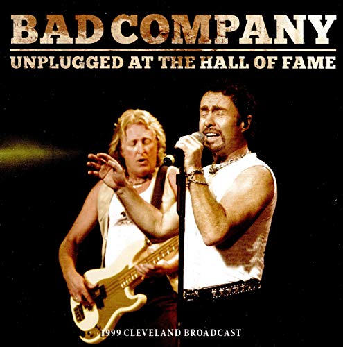 Bad Company album cover featuring two musicians performing onstage.