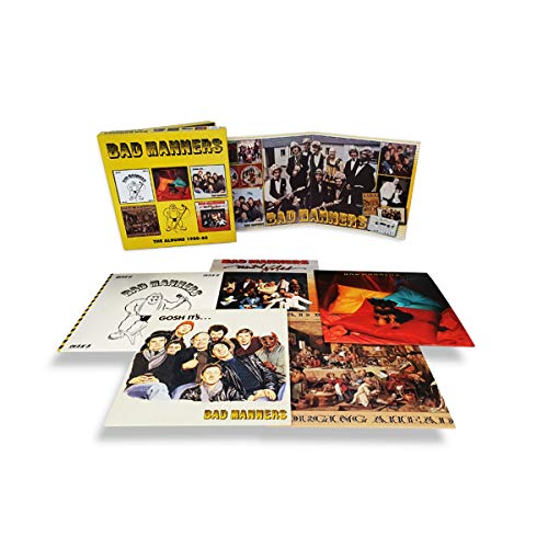 Bad Manners album set with band photo and colorful cover art.