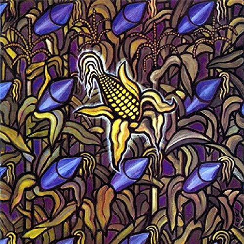 CD cover art: stylized corn stalks and ears in purple and gold.