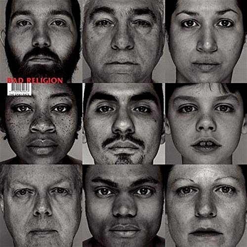 CD cover for Bad Religion’s “The Gray Race” featuring diverse faces.