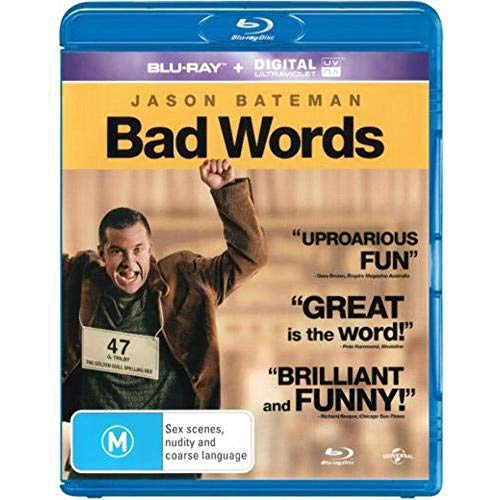 Blue Blu-ray case with Jason Bateman on cover, wearing brown jacket and race bib.