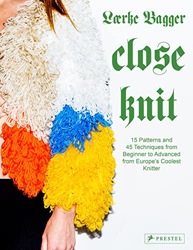 Book cover featuring a person wearing a colorful, textured loop-knit sweater against white.