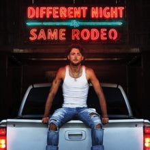 Bailey Zimmerman album cover with light blue vinyl record shown.