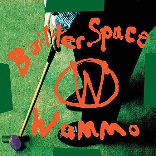Album cover showing a person playing croquet with orange text reading Bailter Space Wammo.