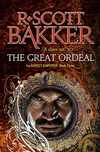 Book cover featuring a man's face inside an ornate circular frame against a map.