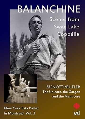 DVD cover featuring George Balanchine and ballet dancers in performance.