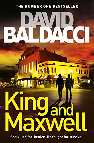 Book cover featuring two silhouettes standing on a street before a building at sunset.