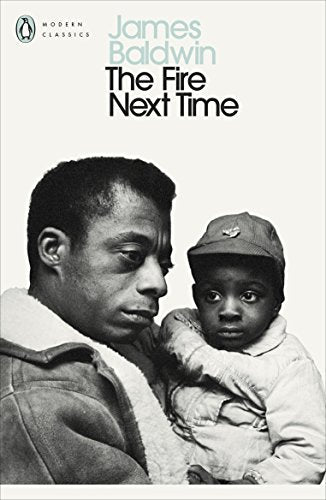 Book cover: Black and white portrait of a man holding a young child.