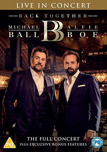 DVD cover featuring Michael Ball and Alfie Boe in concert attire.