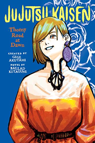 Book cover featuring an anime-style woman with short blonde hair against a blue background.