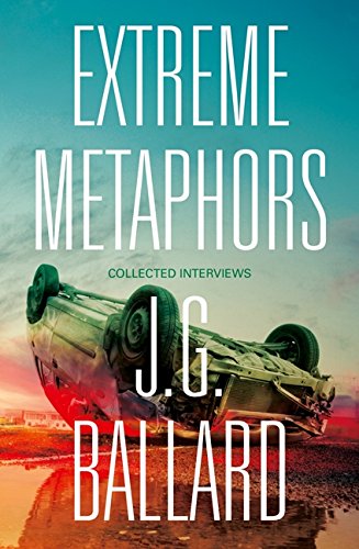 Book cover showing an overturned car against a sunset sky with large white text.