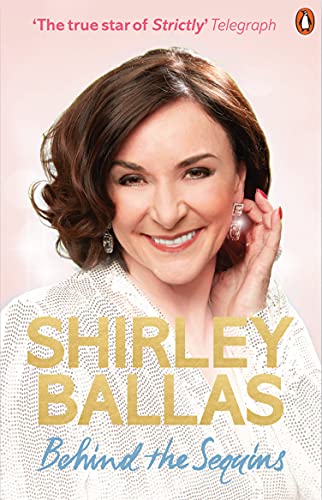 Shirley Ballas book cover, portrait of a smiling woman with brown hair.