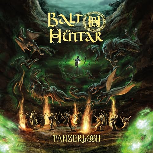 CD cover art: fantastical creatures surround a central figure in a forest.
