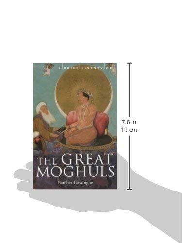 Book cover depicting Mughal rulers, titled “The Great Moghuls.”