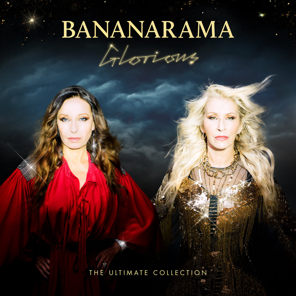 Bananarama album cover featuring two women against a dark, cloudy sky.