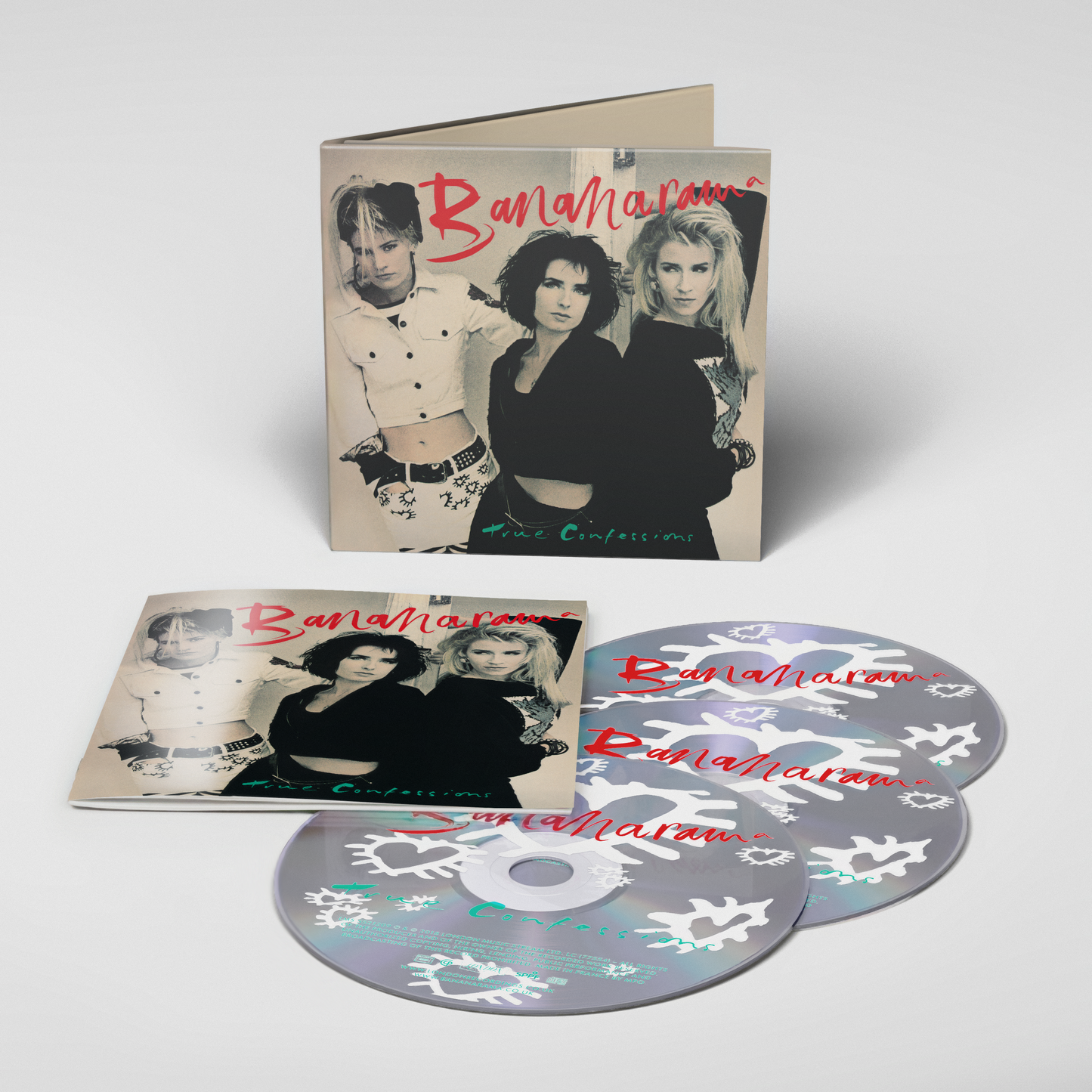 Bananarama’s “True Confessions” 3CD set with band photo on the case.