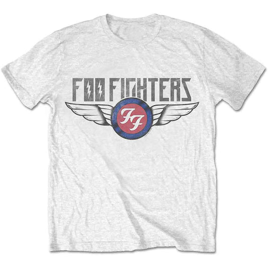 Black t-shirt with Foo Fighters' "Flash Wings" logo, size XXXX-Large.